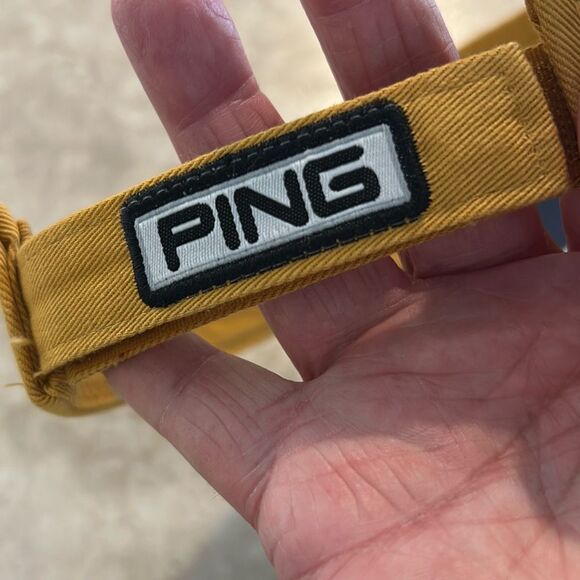 PING Mustard Yellow Visor NWOT - Picture 5 of 5